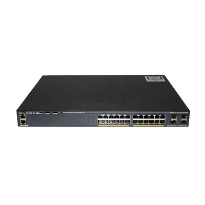 سوئیچ شبکه 24 پورت WS-C2960X-24PD-L سوئیچ اترنت 24xGE PoE 370W 2x10G
